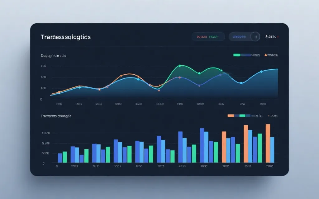 趋势数据中立可视化示例
